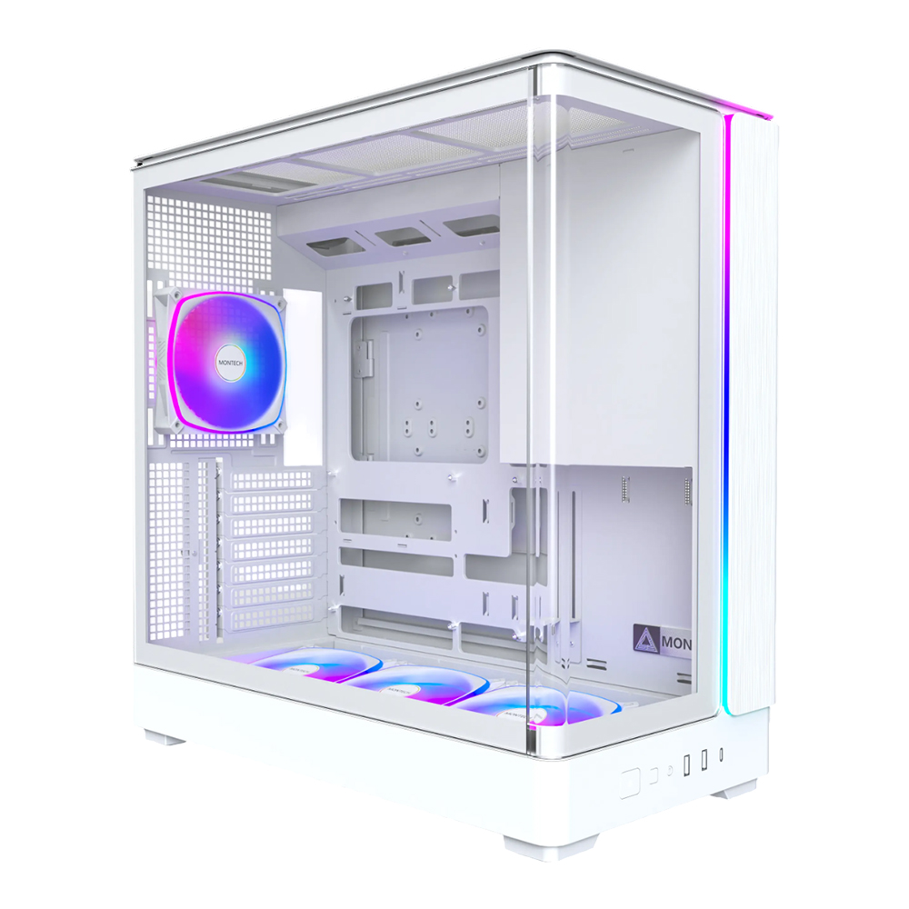 CASE (เคส) MONTECH KING 45 PRO - ATX WHITE