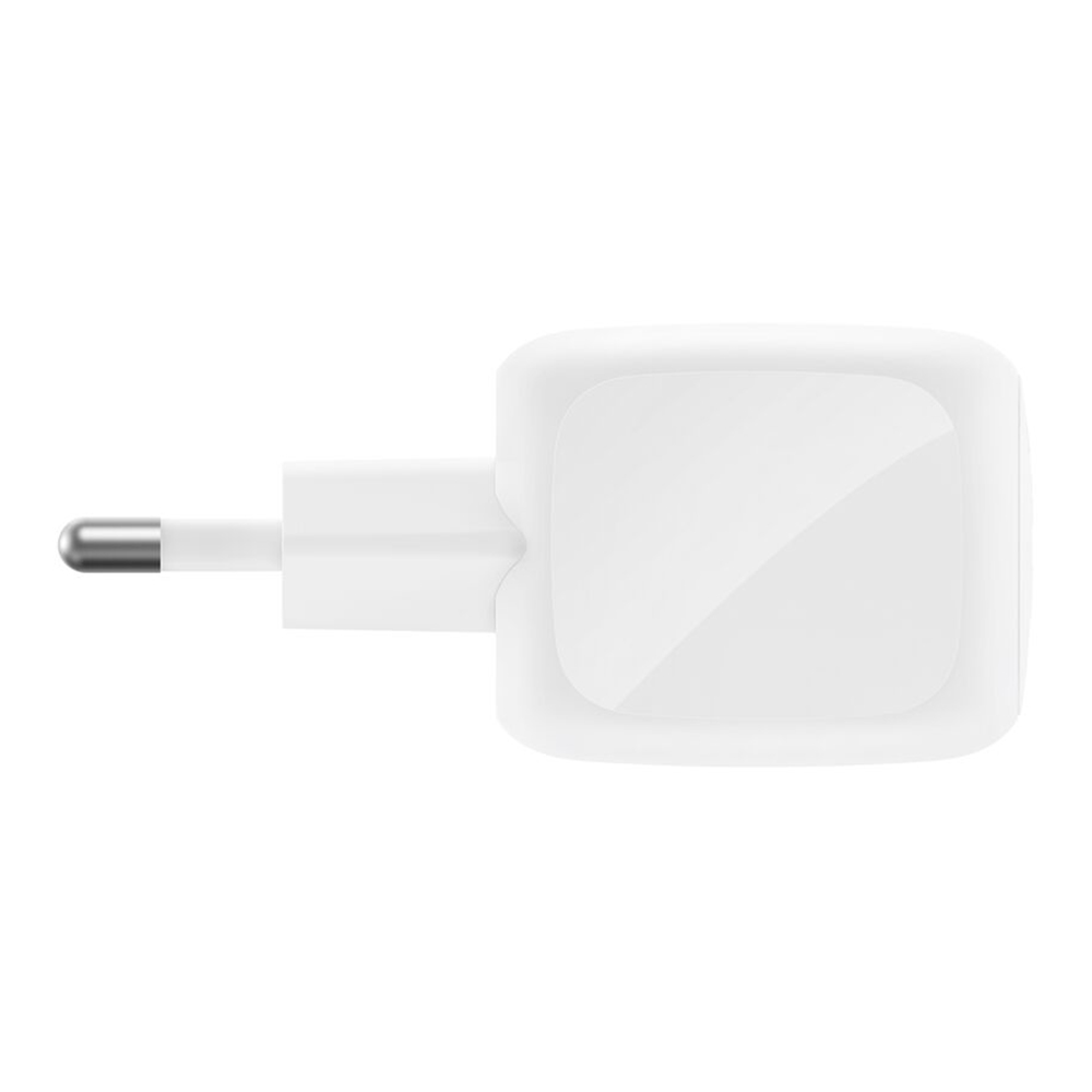 CHARGER (ที่ชาร์จ) BELKIN BOOSTCHARGE PRO - DUAL USB-C GAN WALL CHARGER 50W WHITE WCH019THWH