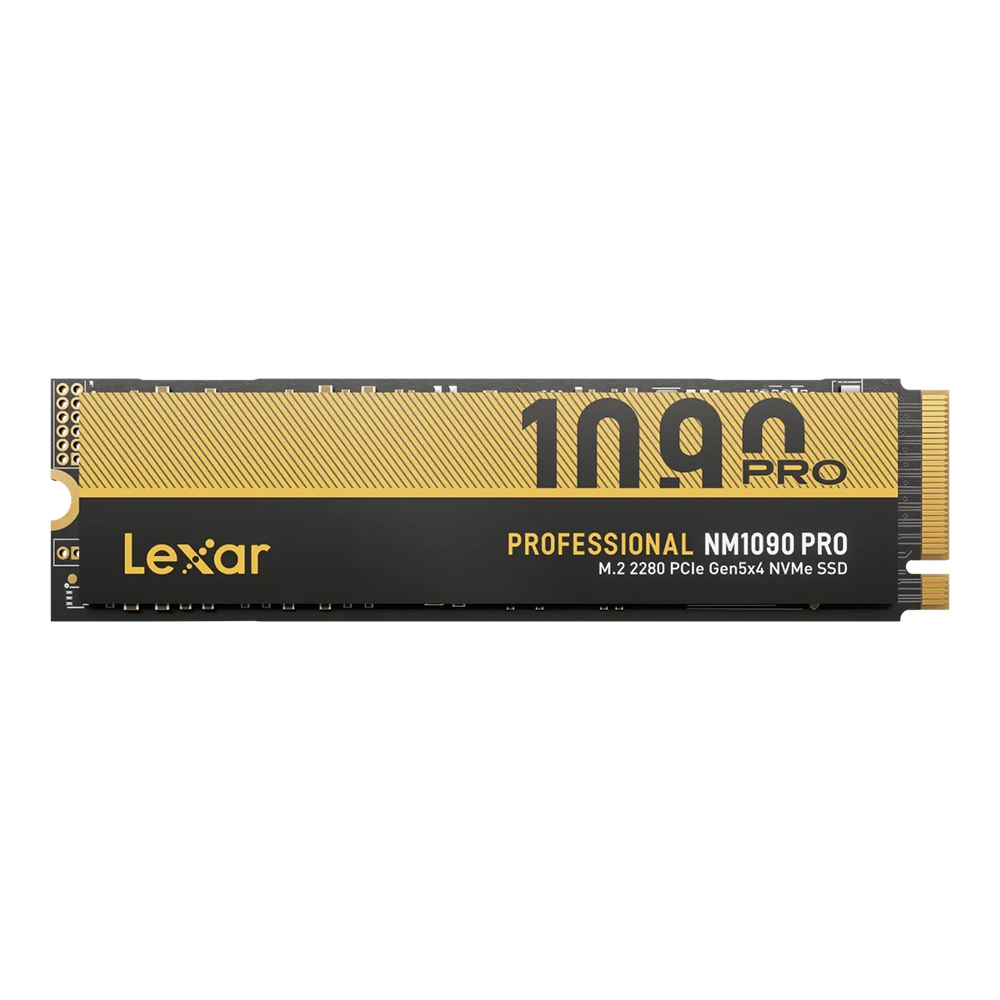 1 TB SSD (เอสเอสดี) LEXAR PROFESSIONAL NM1090 PRO - PCIe 5x4 NVMe M.2 2280 LNM109P001T-RNNNG