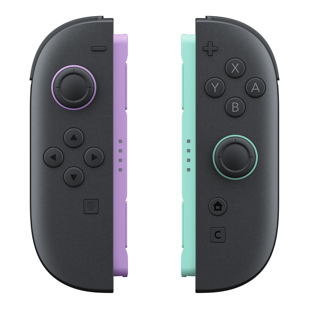 WIRELESS CONTROLLER (คอนโทรลเลอร์ไร้สาย) NINTENDO SWITCH 2 JOY-CON 2 (L)/(R) - LIGHT PURPLE/LIGHT GREEN