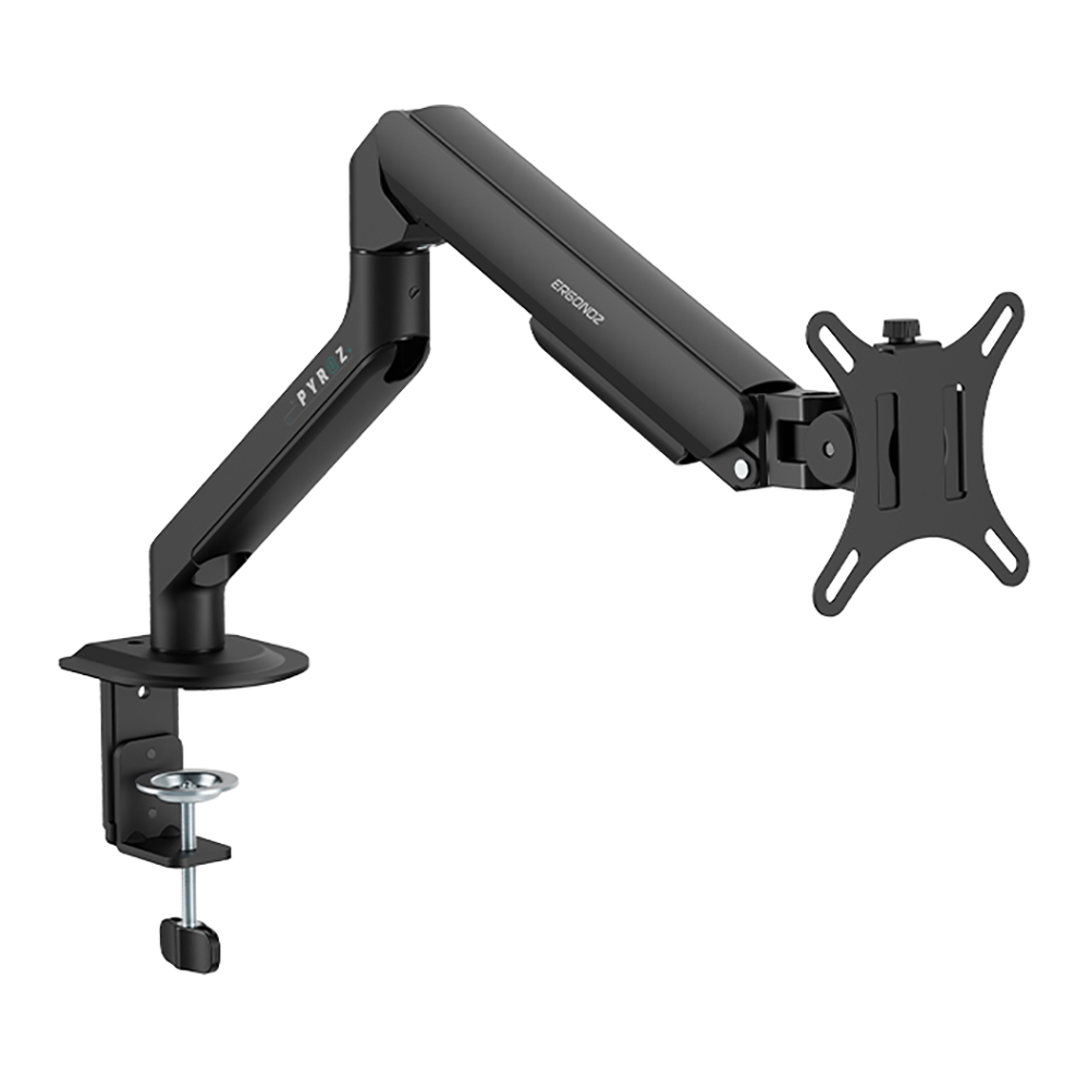 MONITOR ARM (ขาตั้งจอ) ERGONOZ EZZENTIAL PYROZ SINGLE - BLACK EEZ-PYROZ-S-B