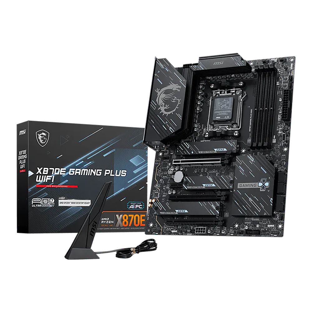 MAINBOARD (เมนบอร์ด) MSI X870E GAMING PLUS WIFI - AMD SOCKET AM5 DDR5 ATX