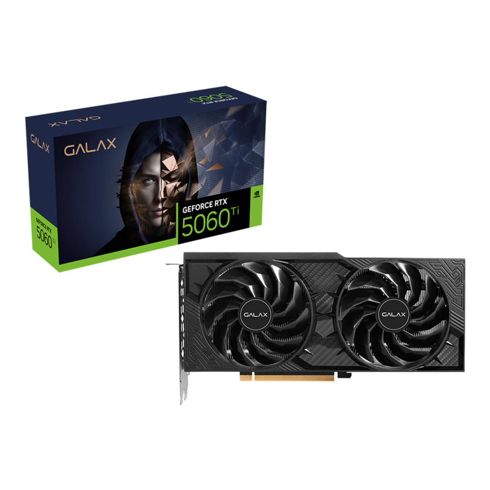 VGA (การ์ดแสดงผล) GALAX GEFORCE RTX 5060 TI 1-CLICK OC CLASSIC - 8GB GDDR7