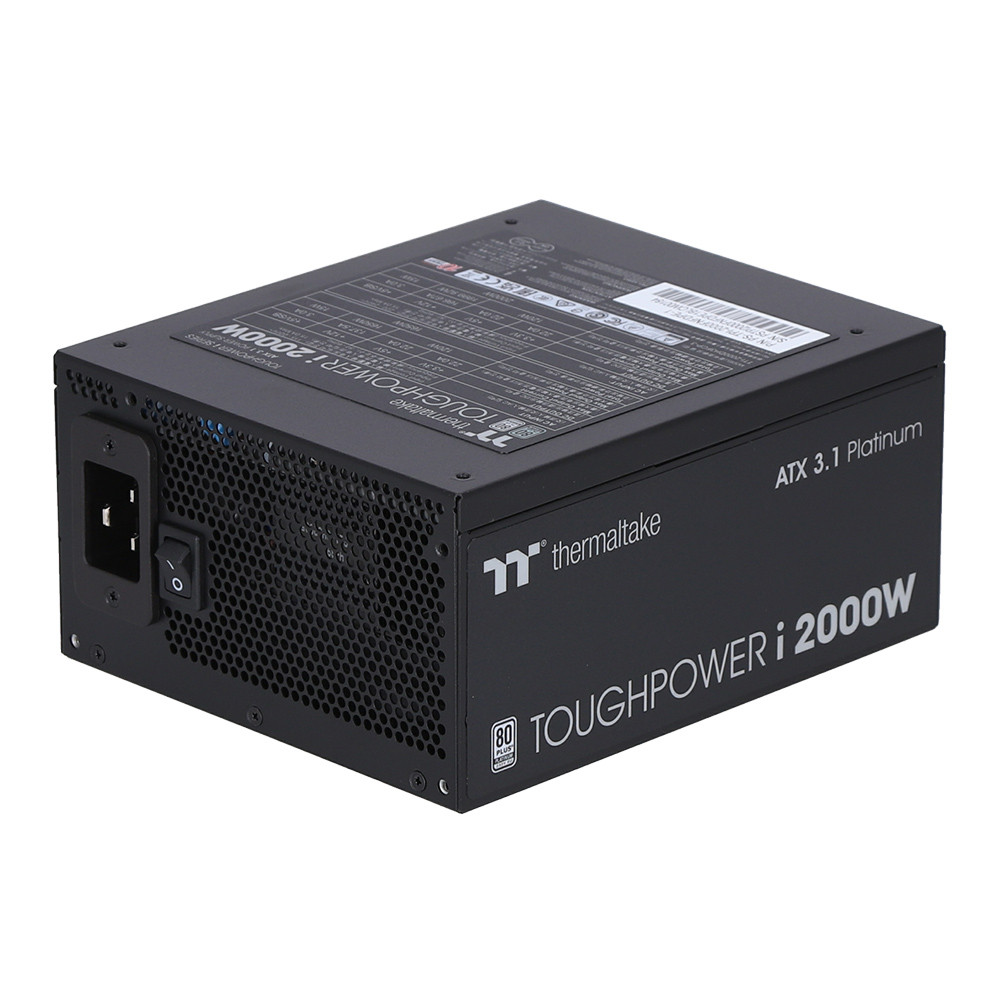 POWER SUPPLY (อุปกรณ์จ่ายไฟ) THERMALTAKE TOUGHPOWER I2000W - 2000W 80 PLUS PLATINUM ATX BLACK