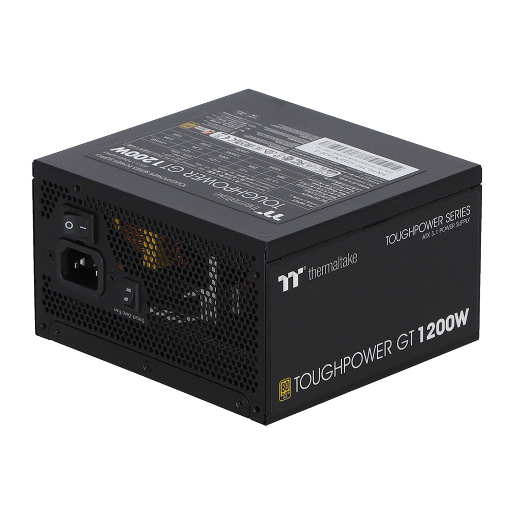 POWER SUPPLY (อุปกรณ์จ่ายไฟ) THERMALTAKE TOUGHPOWER GT 1200W - 1200W 80 PLUS GOLD ATX BLACK PS-TPT-1200FNFAGE-3
