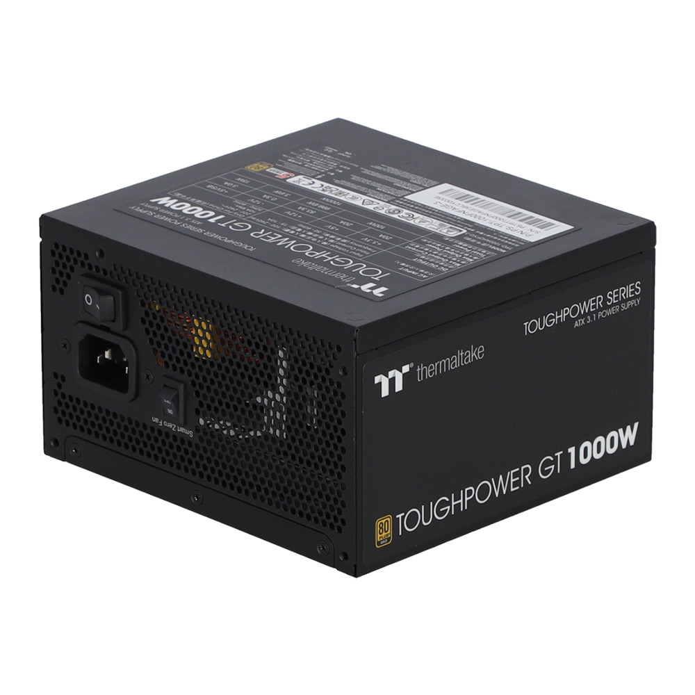POWER SUPPLY (อุปกรณ์จ่ายไฟ) THERMALTAKE TOUGHPOWER GT 1000W - 1000W 80 PLUS GOLD ATX BLACK PS-TPT-1000FNFAGE-3