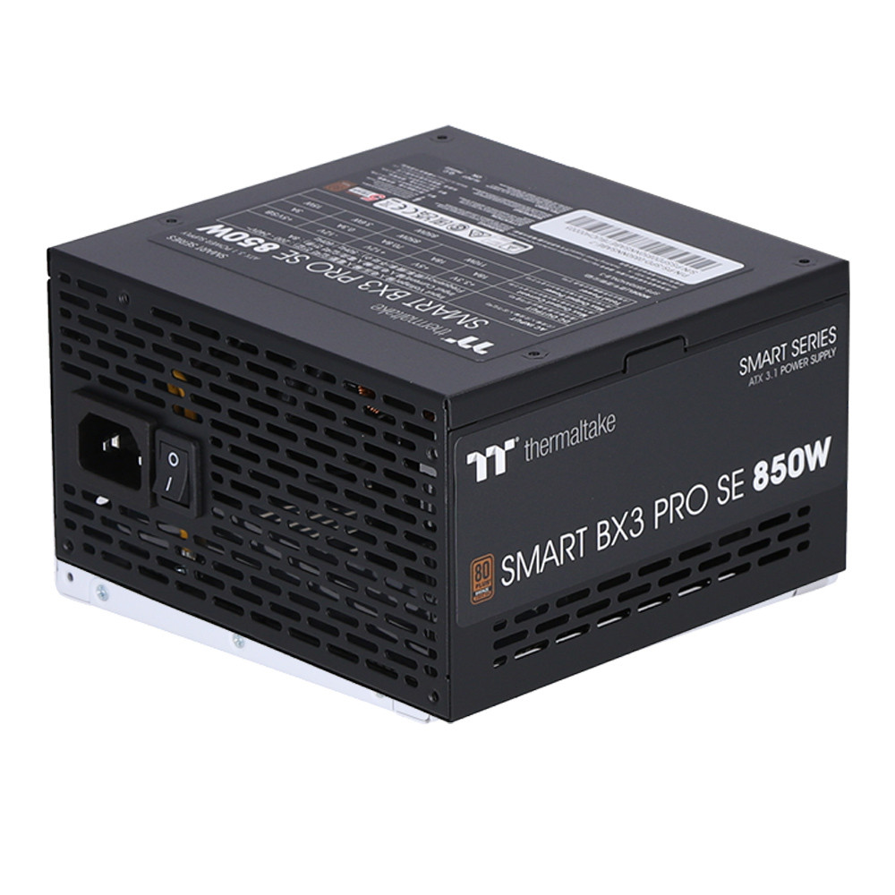 POWER SUPPLY (อุปกรณ์จ่ายไฟ) THERMALTAKE SMART BX3 PRO SE 850W - 850W 80 PLUS BRONZE ATX BLACK