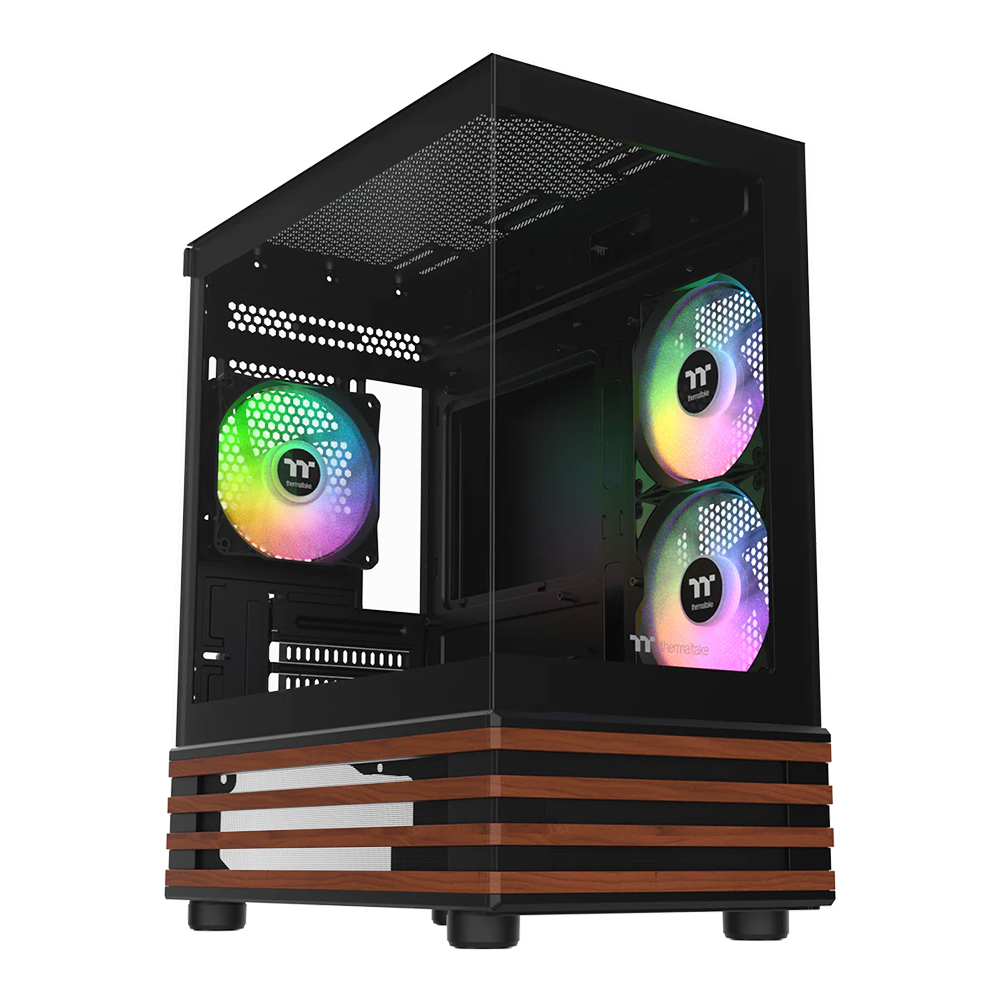 CASE (เคส) THERMALTAKE VIEW 170 WS ARGB - MICRO-ATX BLACK