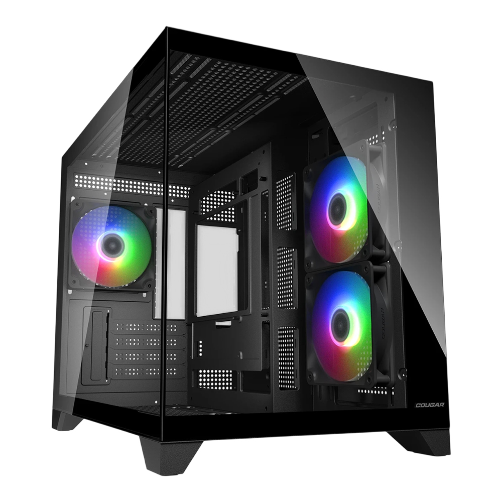 CASE (เคส) COUGAR FV150 MINI - MICRO-ATX BLACK