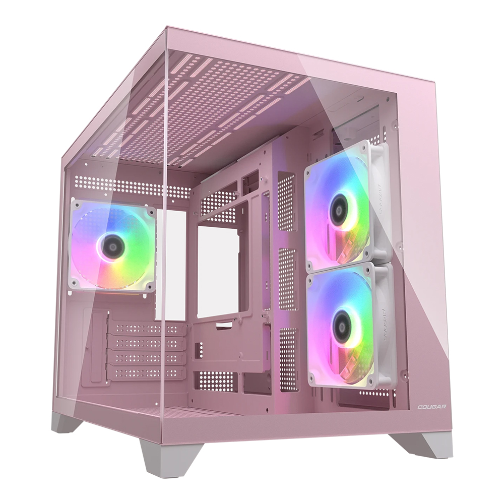 CASE (เคส) COUGAR FV150 MINI - MICRO-ATX PINK