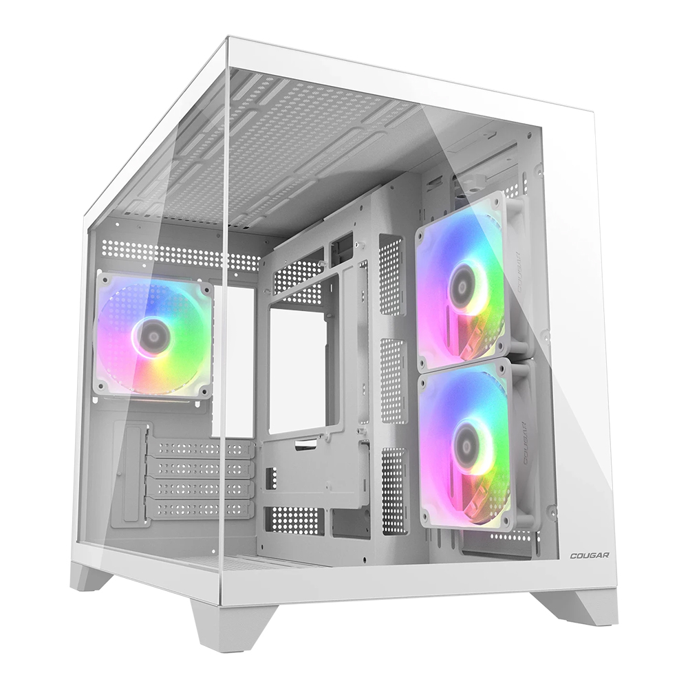 CASE (เคส) COUGAR FV150 MINI - MICRO-ATX WHITE