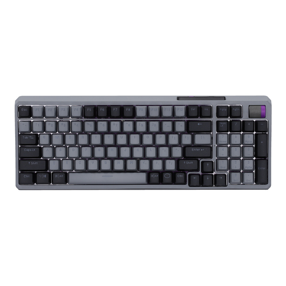 WIRELESS KEYBOARD (คีย์บอร์ดไร้สาย) COOLER MASTER MK770 - KAILH BOX V2 WHITE SWITCH RGB EN SPACE GRAY MK-770-GKKW1-US