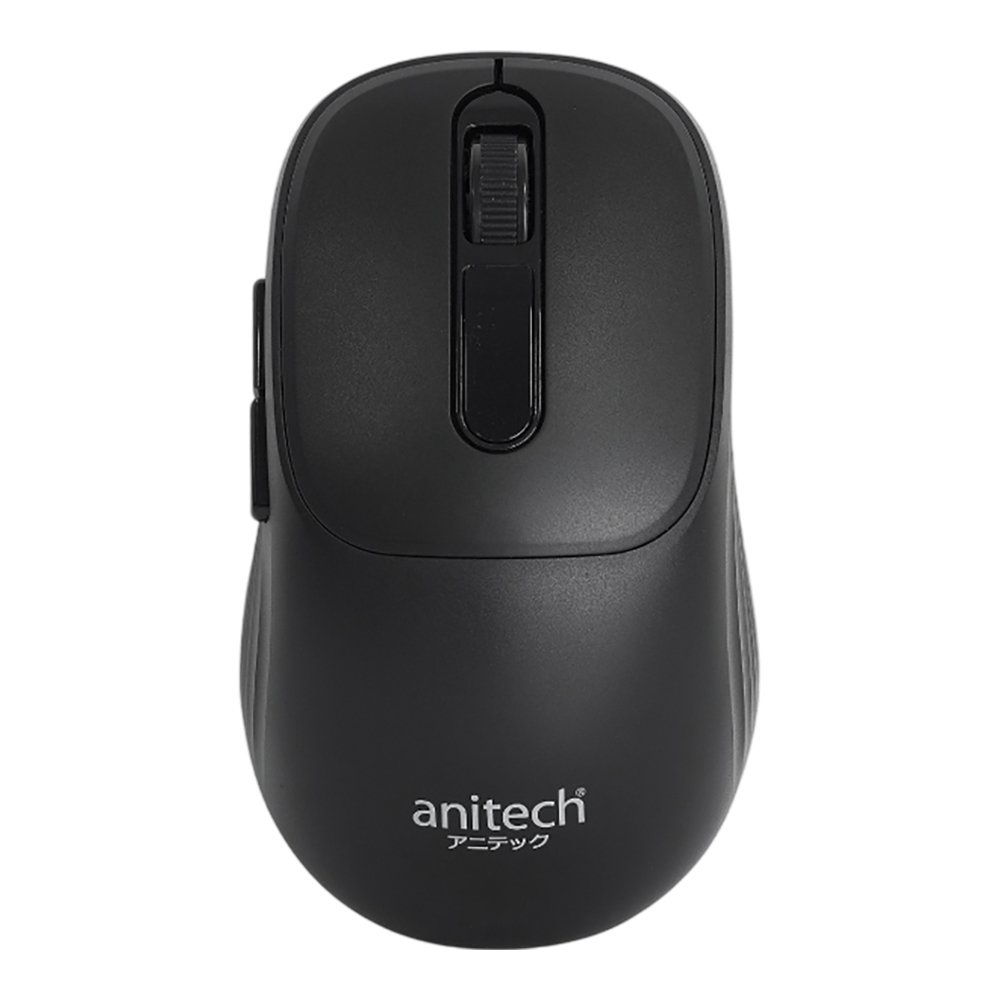 WIRELESS MOUSE (เมาส์ไร้สาย) ANITECH W242-BK - BLACK