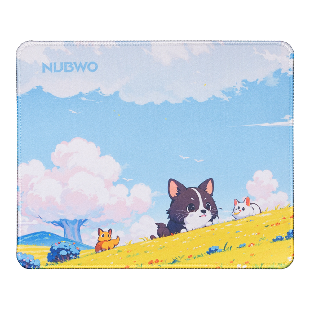 MOUSE PAD (เมาส์แพด) NUBWO NP643 - SIZE S 300 x 250 x 3 MM ANIME PRINCESS