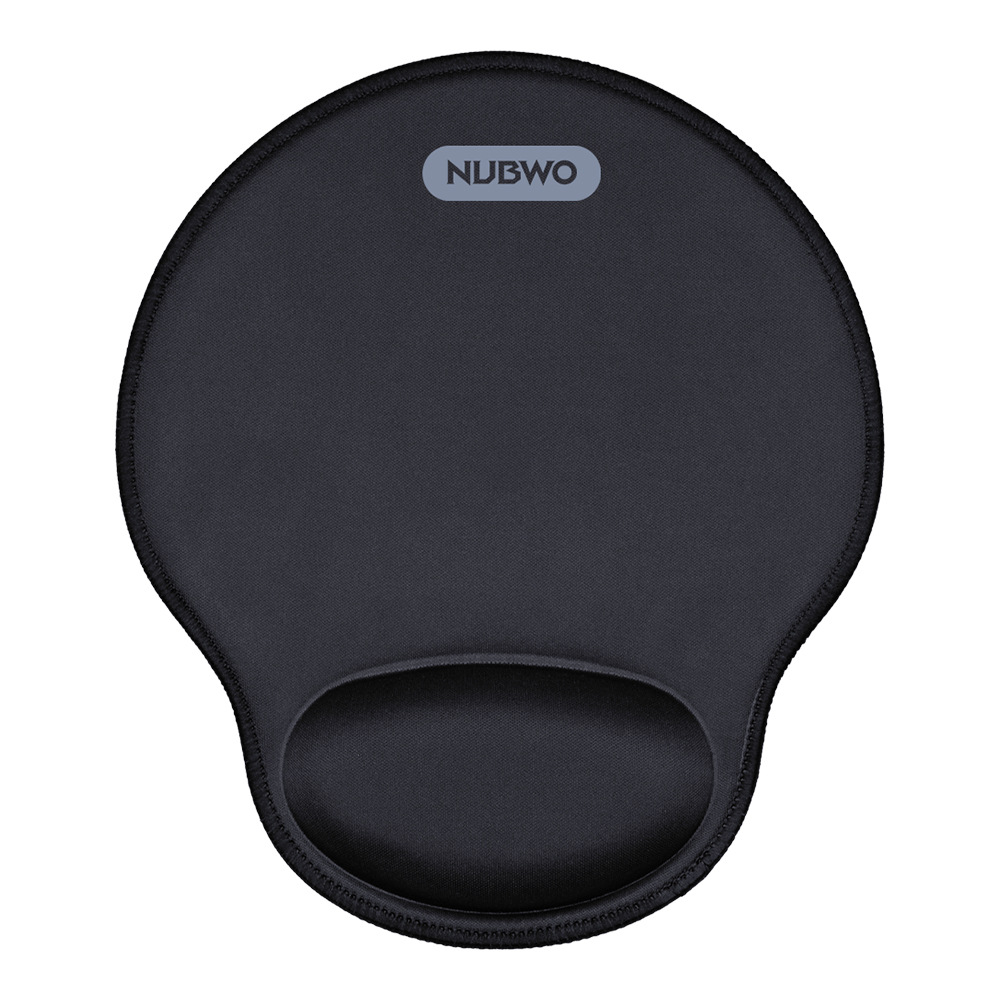 MOUSE PAD (เมาส์แพด) NUBWO NP35 - 250 x 210 x 20 MM BLACK