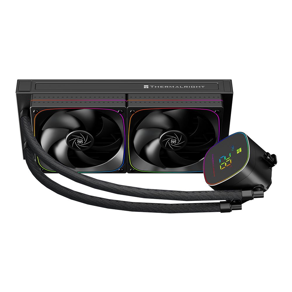 CPU LIQUID COOLER (ระบบระบายความร้อนด้วยน้ำ) THERMALRIGHT FROZEN HORIZON 240 DIGITAL ARGB - BLACK