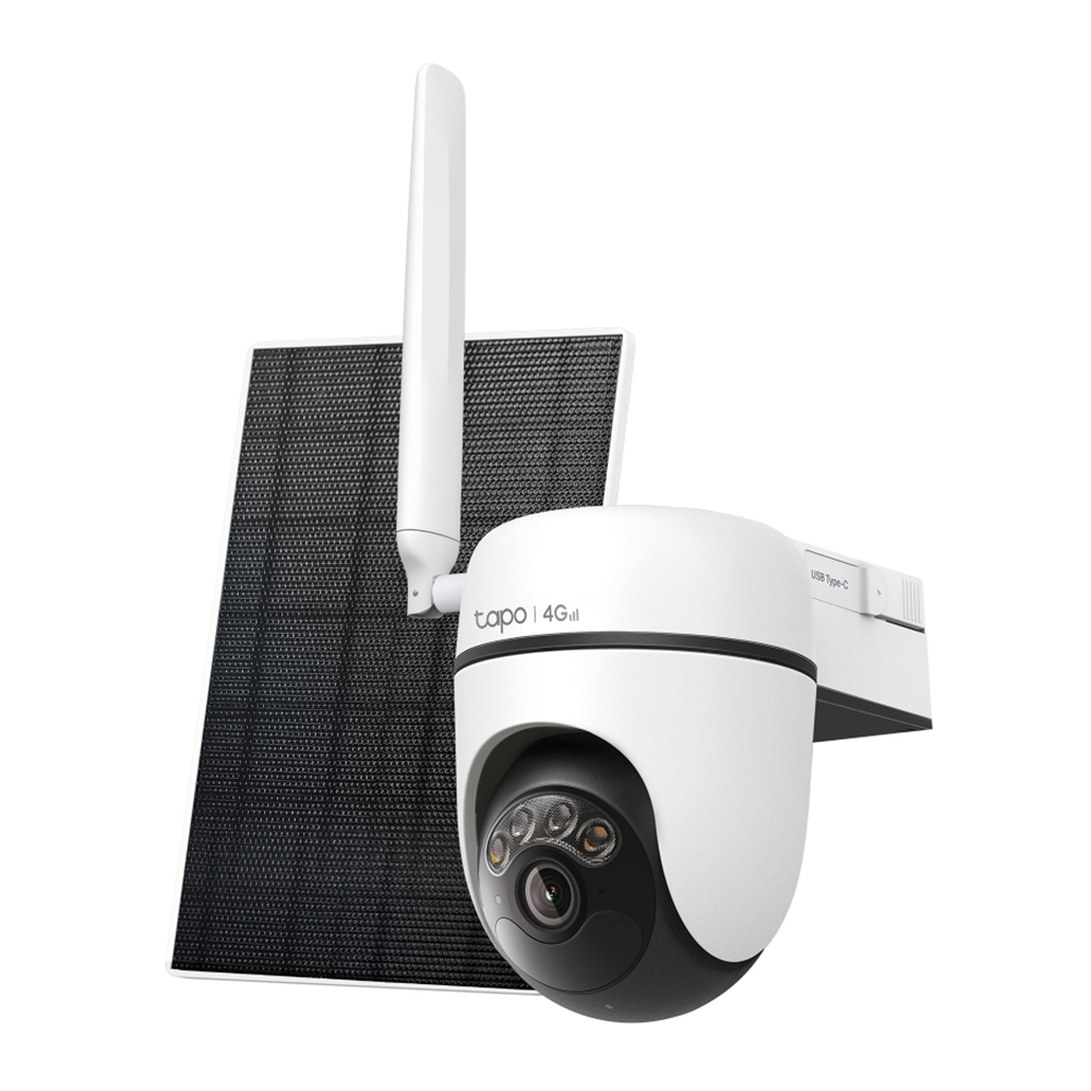 IP CAMERA (ไอพีคาเมร่า) TP-LINK TAPO C615G KIT - SOLAR-POWERED PAN/TILT 4G LTE SECURITY CAMERA KIT