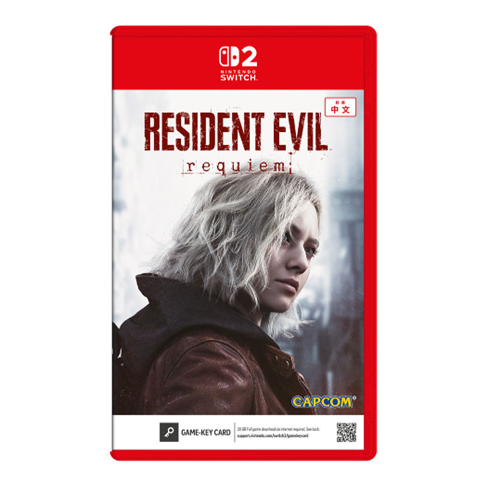 GAME (แผ่นเกม) NINTENDO SWITCH 2 RESIDENT EVIL REQUIEM - GAME KEY CARD 4897077991524