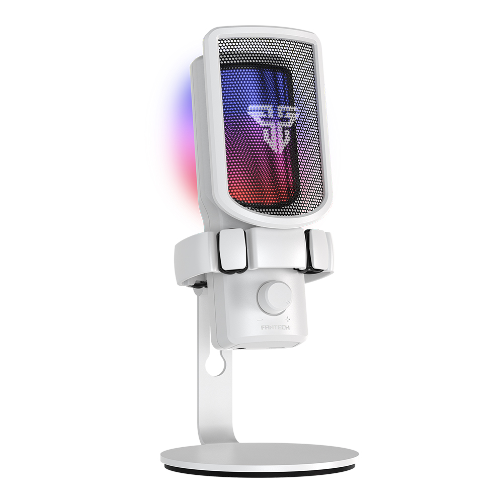 MICROPHONE (ไมโครโฟน) FANTECH LEVIOSA WAVE WMCX01 - WHITE