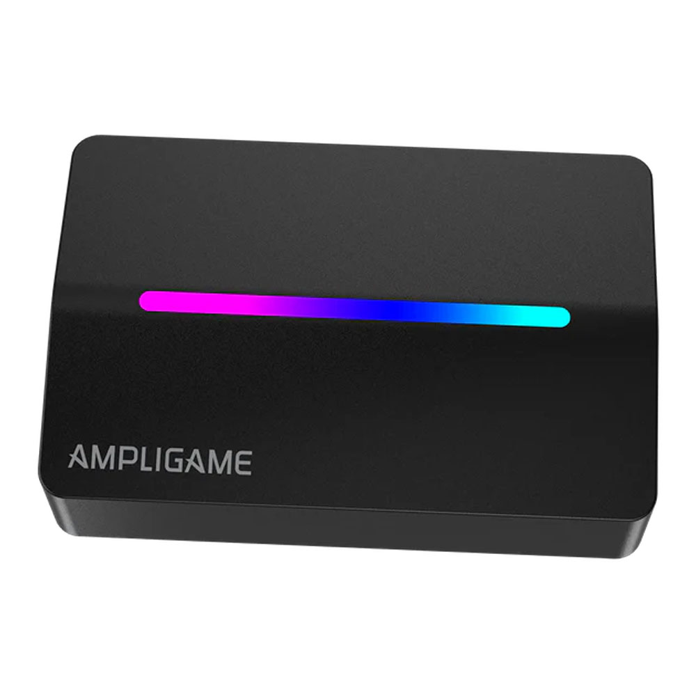 VIDEO CAPTURE DEVICE (อุปกรณ์จับภาพหน้าจอ) FIFINE AMPLIGAME V3 - 4K/2K/1080ZP HD CAPTURE CARD WITH RGB BLACK