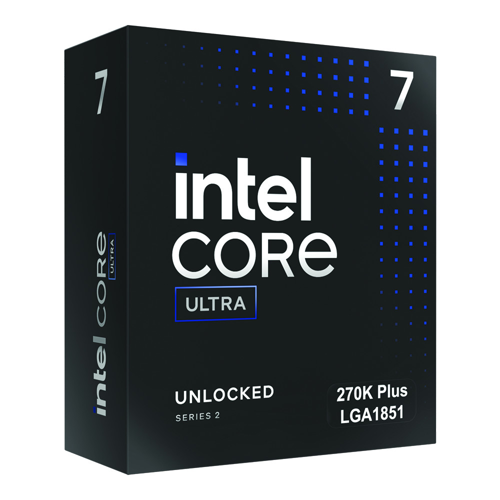 CPU (ซีพียู) INTEL CORE ULTRA 7 270K PLUS - 24C 24T 3.2-5.5GHz 36MB INTEL SOCKET 1851 (ระบบระบายความร้อนไม่รวมอยู่ในสินค้า)