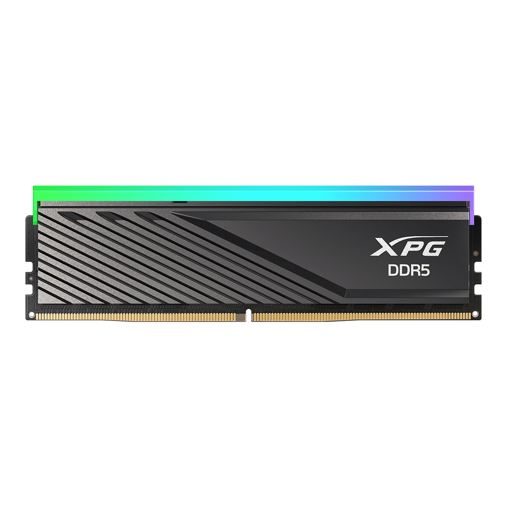16GB (16GBx1) DDR5 6000MHz RAM (หน่วยความจำ) ADATA XPG LANCER BLADE RGB DDR5 - AMD EXPO INTEL XMP CL48 BLACK AX5U6000C4816G-SLABRBK