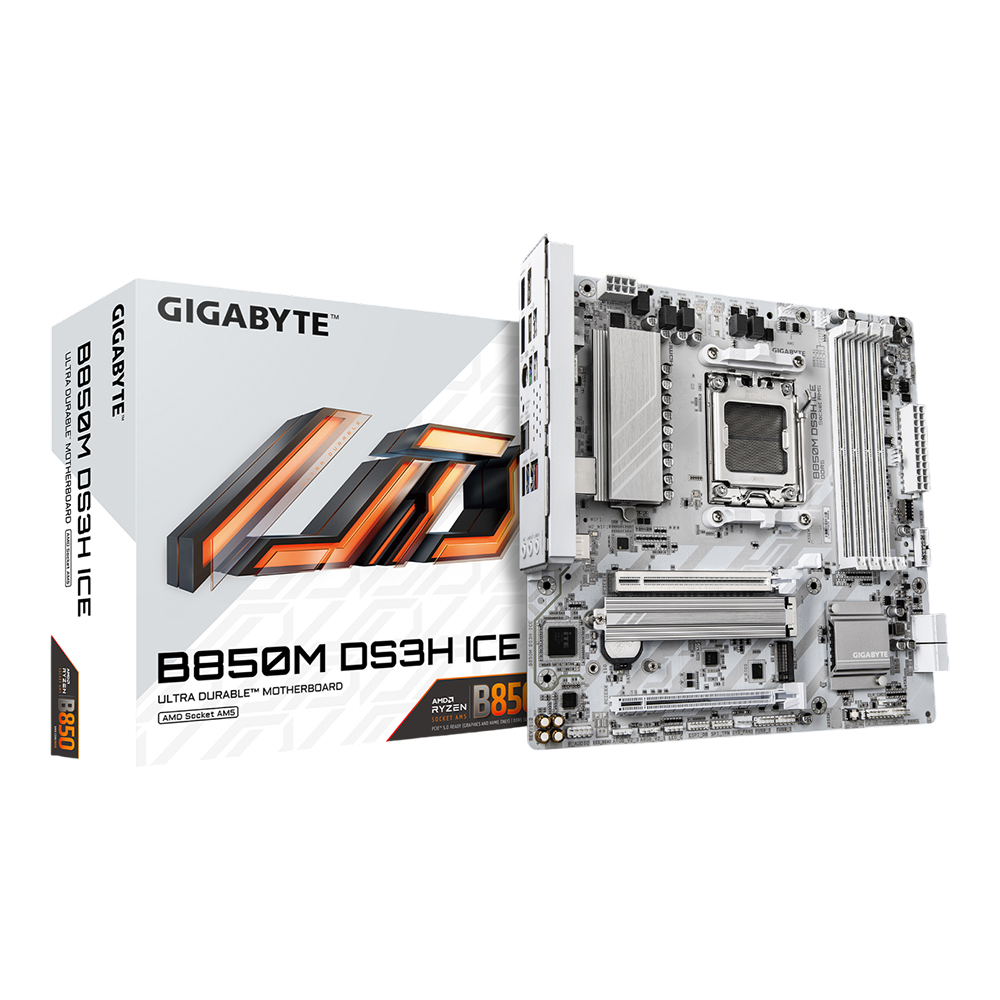 Gigabyte B850M DS3H Ice DDR5 Micro-ATX