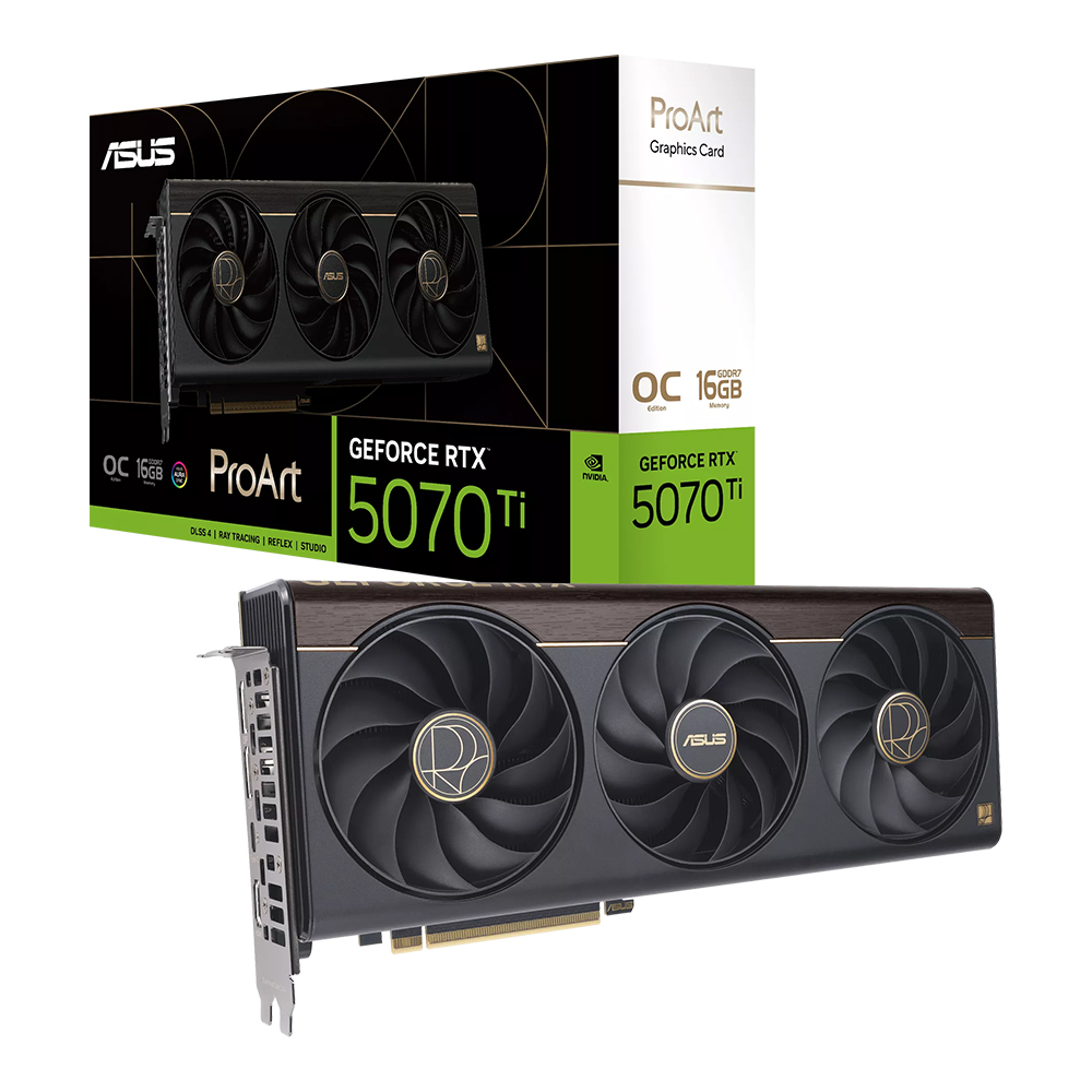 Asus Proart GeForce RTX 5070 Ti OC Edition 16GB GDDR7