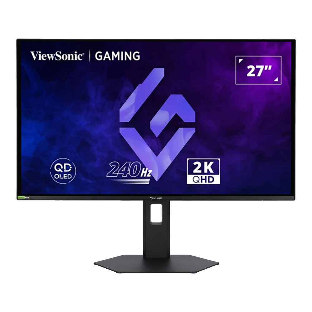 Monitor (จอมอนิเตอร์) Viewsonic XG2738-2K-OLED - 26.7 Inch QD-OLED 2K 240Hz AMD FreeSync Premium Nvidia G-Sync Compatible