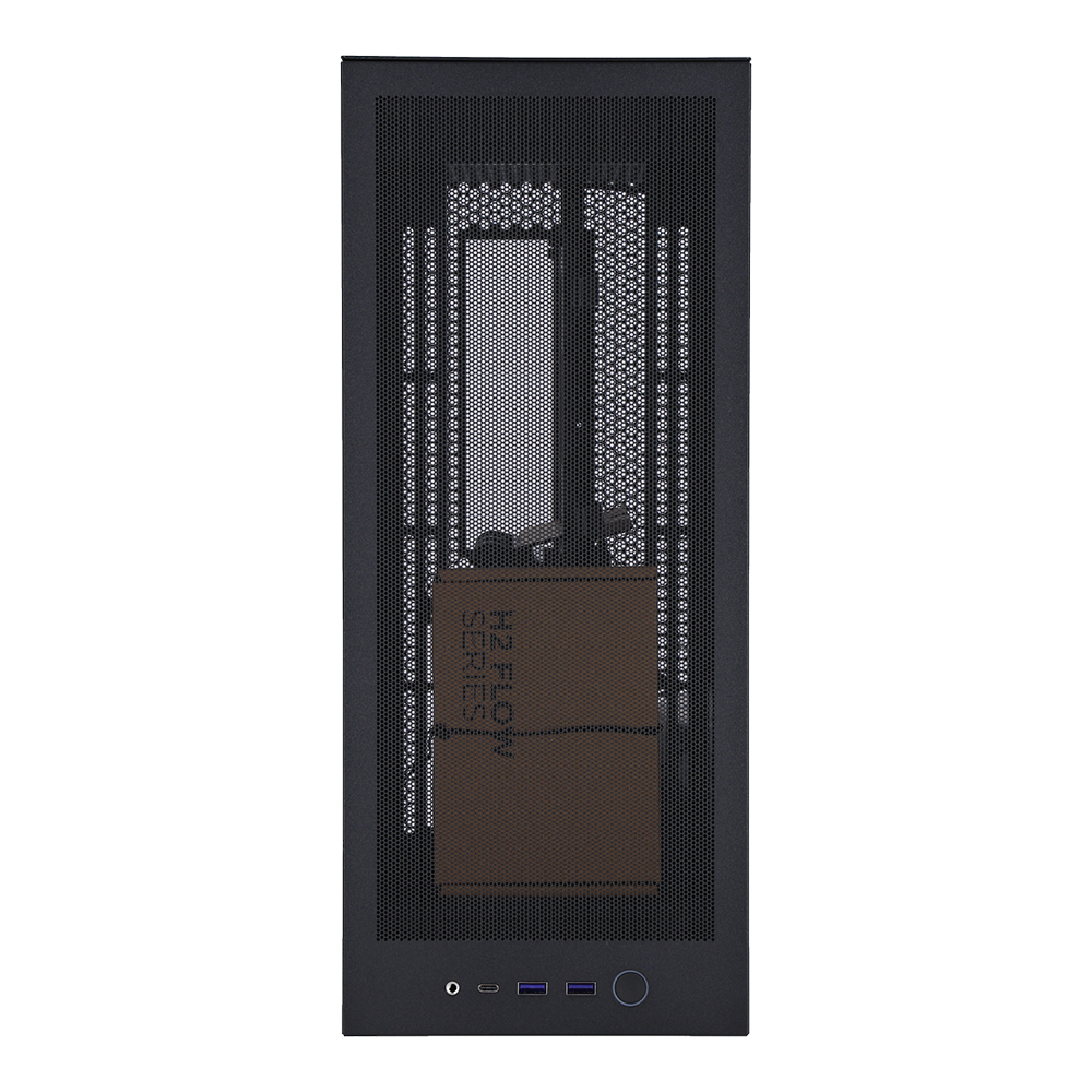 CASE (เคส) NZXT H2 FLOW - MINI-ITX BLACK