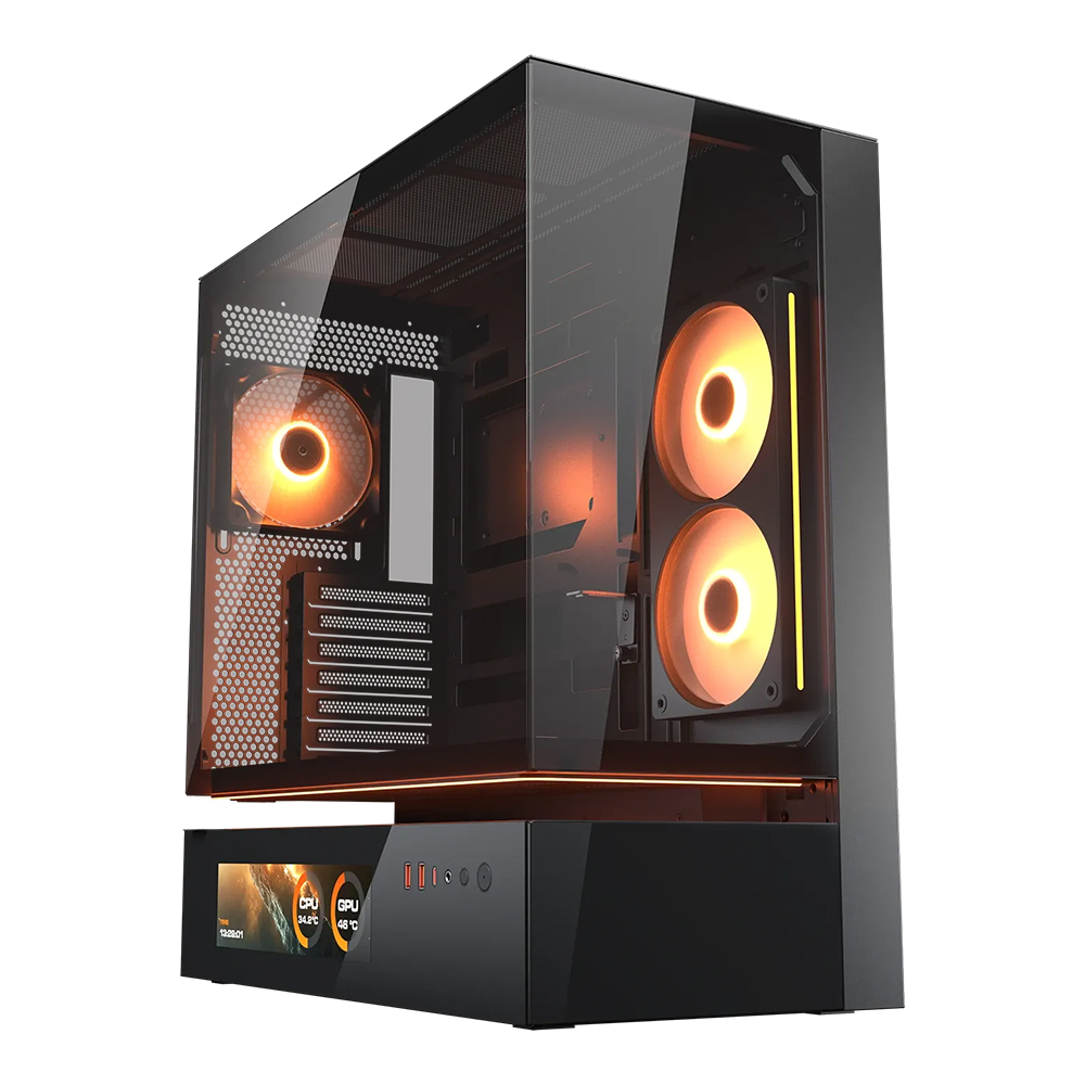 CASE (เคส) COUGAR CFV235 VISION - ATX / CEB BLACK