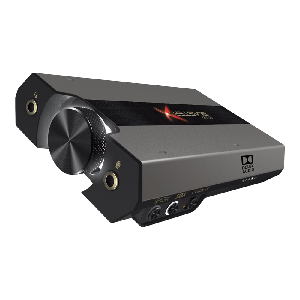 USB SOUND CARD (ซาวด์การ์ดยูเอสบี) CREATIVE SOUND BLASTERX G6 (USB-C VERSION)