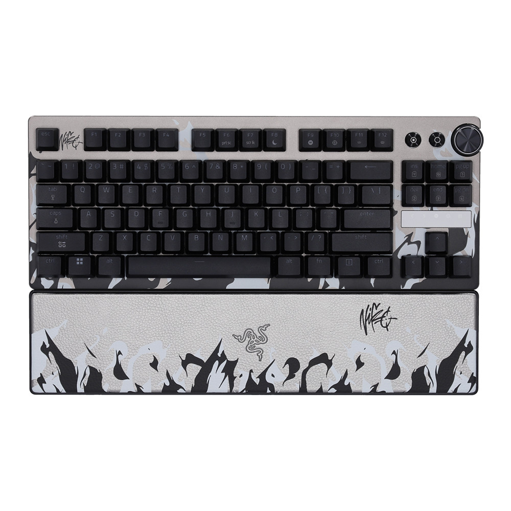 KEYBOARD (คีย์บอร์ด) RAZER HUNTSMAN V3 PRO TENKEYLESS 8KHz - RAZER ANALOG OPTICAL SWITCH GEN-2 CHROMA RGB EN NIKO EDITION