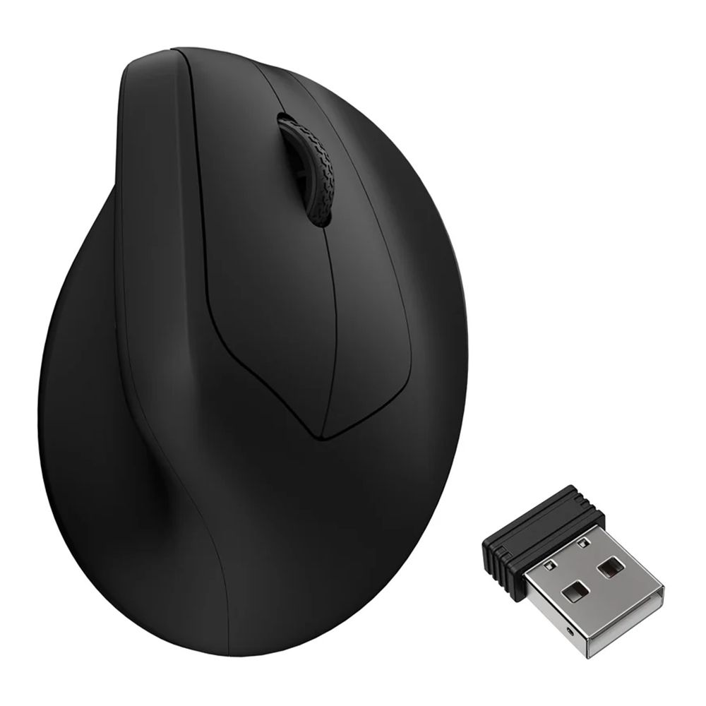 WIRELESS MOUSE (เมาส์ไร้สาย) KEYCHRON M5 ERGONOMIC - BLACK