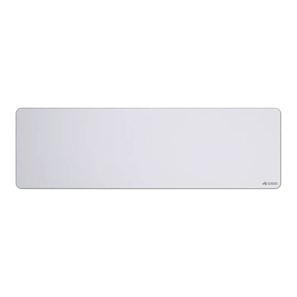 MOUSE PAD (เมาส์แพด) GLORIOUS GMP 2 STITCHED CLOTH - SIZE L EXTENDED 915 x 280 x 3 MM WHITE