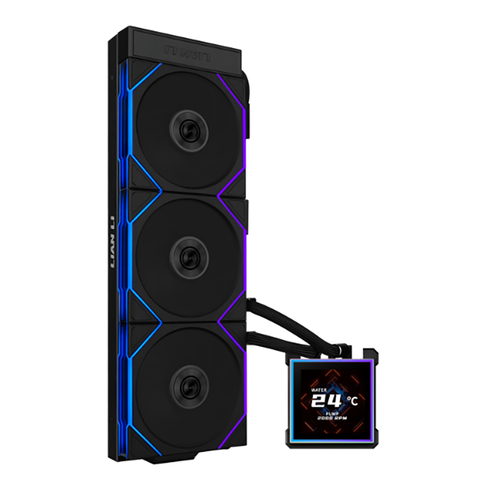 CPU LIQUID COOLER (ระบบระบายความร้อนด้วยน้ำ) LIAN LI HYDROSHIFT II LCD-S 360TL - BLACK