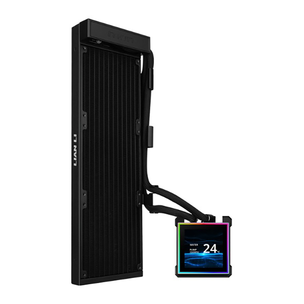 CPU LIQUID COOLER (ระบบระบายความร้อนด้วยน้ำ) LIAN LI HYDROSHIFT II LCD-S 360N - BLACK