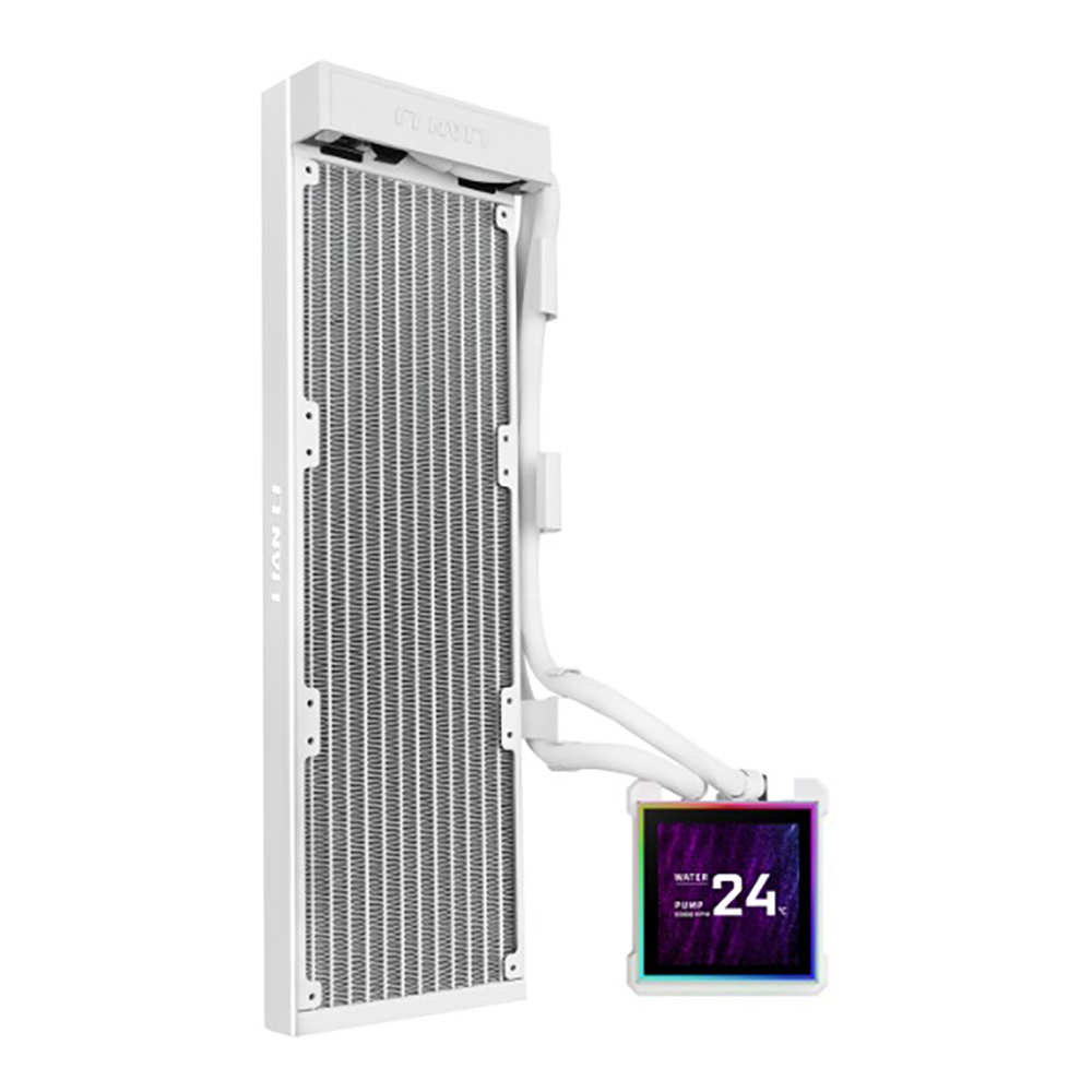CPU LIQUID COOLER (ระบบระบายความร้อนด้วยน้ำ) LIAN LI HYDROSHIFT II LCD-S 360N - WHITE
