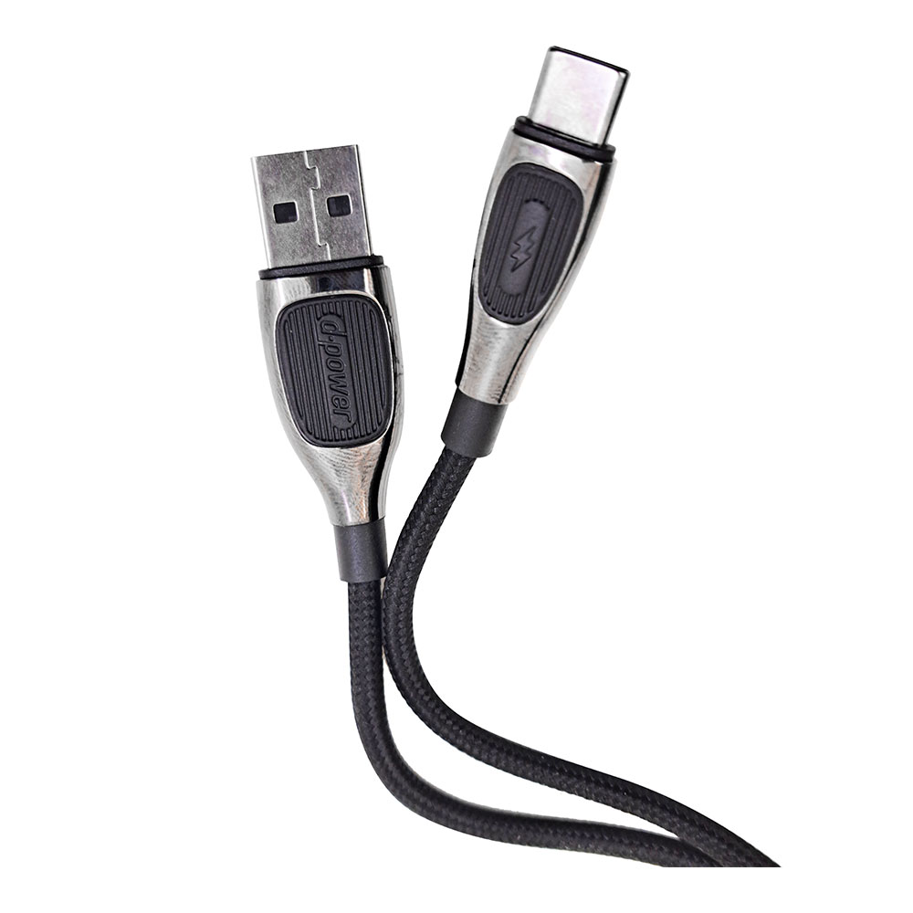 CHARGER CABLE (สายชาร์จ) D-POWER UB-66 - 120W TYPE-C BLACK