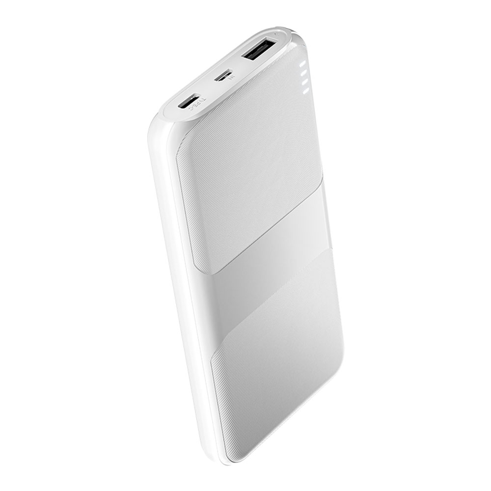 POWER BANK (พาวเวอร์แบงค์) D-POWER GC1001 5V2A - 10000 mAh WHITE