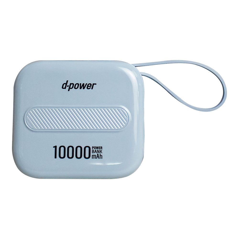 POWER BANK (พาวเวอร์แบงค์) D-POWER GC1002 - 10000 mAh BLUE