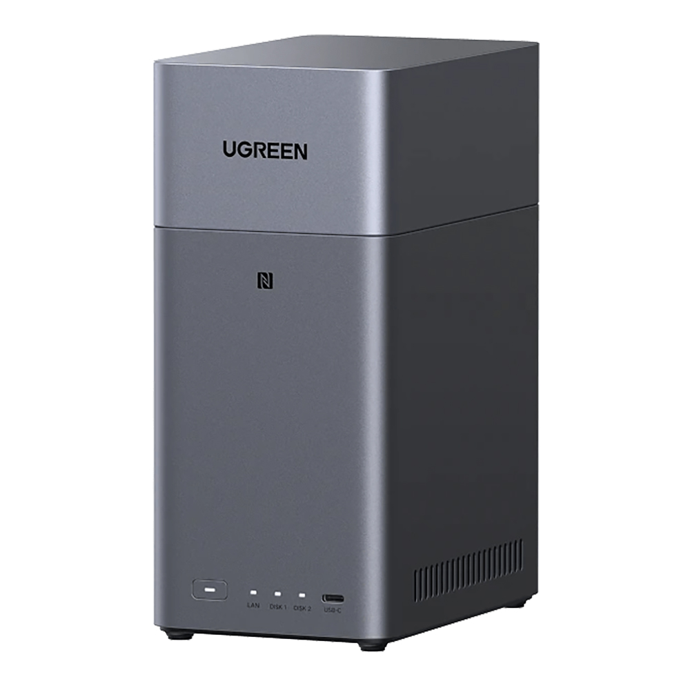 NAS (อุปกรณ์จัดเก็บข้อมูลบนเครือข่าย) UGREEN NASYNC DH2300 - 2 BAY ROCKCHIP RK3576 8 CORES 2.2GHz 4GB LPDDR4X 1GbE