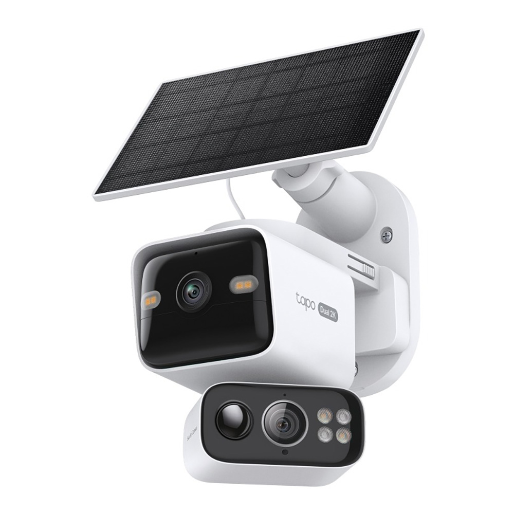 IP-CAMERA (ไอพีคาเมร่า) TP-LINK TAPO C645D KIT (V1) - SOLAR-POWERED DUAL-LENS PAN/TILT SECURITY CAMERA KIT