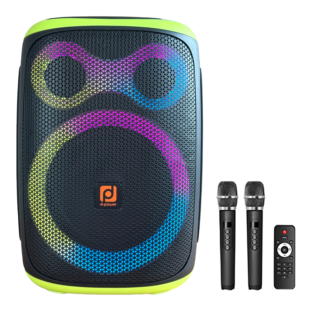 BLUETOOTH SPEAKER (ลำโพงบลูทูธ) D-POWER BOOM100 - GREEN