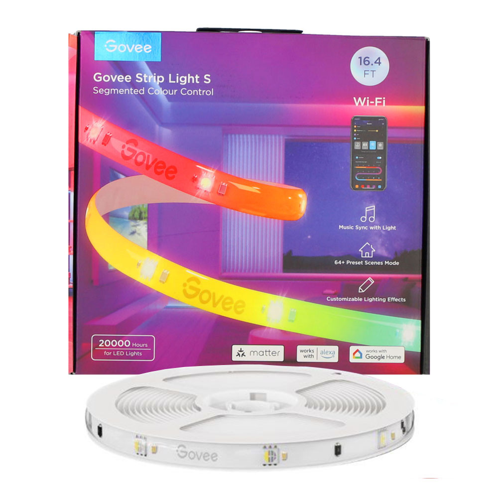 LIGHTING (ระบบแสงสว่าง) GOVEE H612A STRIP LIGHTS S - SEGMENTED COLOUR CONTROL 5M
