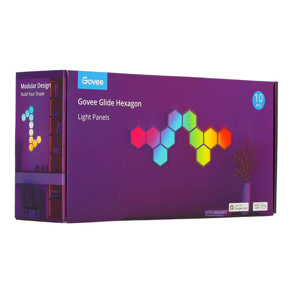 LIGHTING (ระบบแสงสว่าง) GOVEE H6061 GLIDE HEXAGON - LIGHT PANELS 10PCS