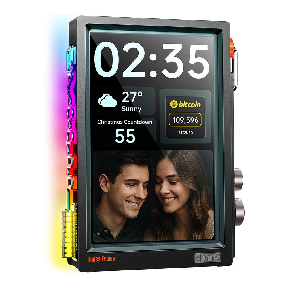 DIGITAL PICTURE FRAME (กรอบรูปดิจิตอล) DIVOOM TIMES FRAME - BLACK