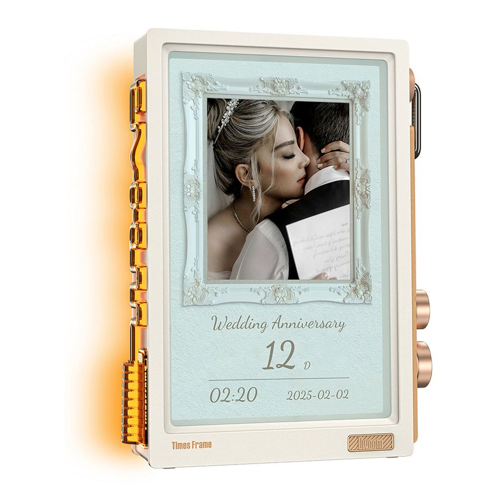 DIGITAL PICTURE FRAME (กรอบรูปดิจิตอล) DIVOOM TIMES FRAME - BEIGE