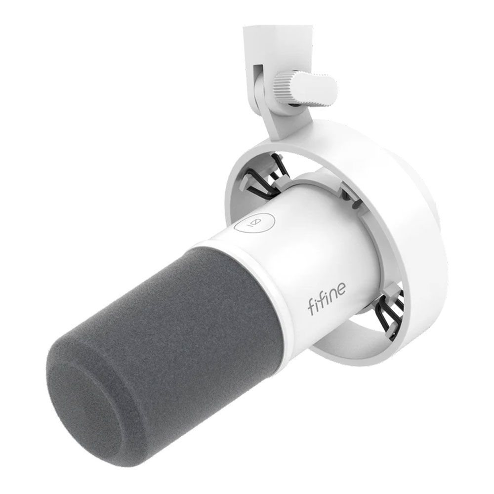 MICROPHONE (ไมโครโฟน) FIFINE AMPLITANK K688 USB/XLR DYNAMIC MICROPHONE - WHITE