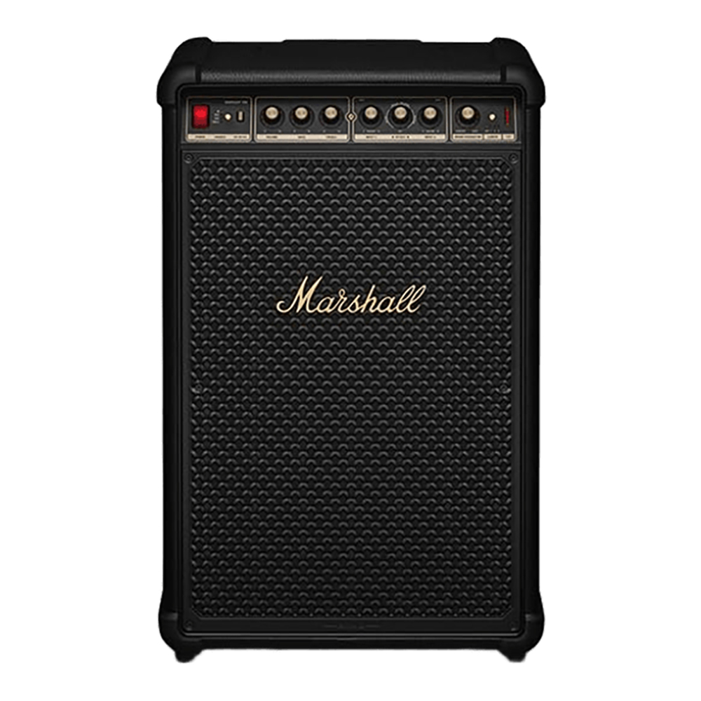 BLUETOOTH SPEAKER (ลำโพงบลูทูธ) MARSHALL BROMLEY 750 - BLACK AND BRASS